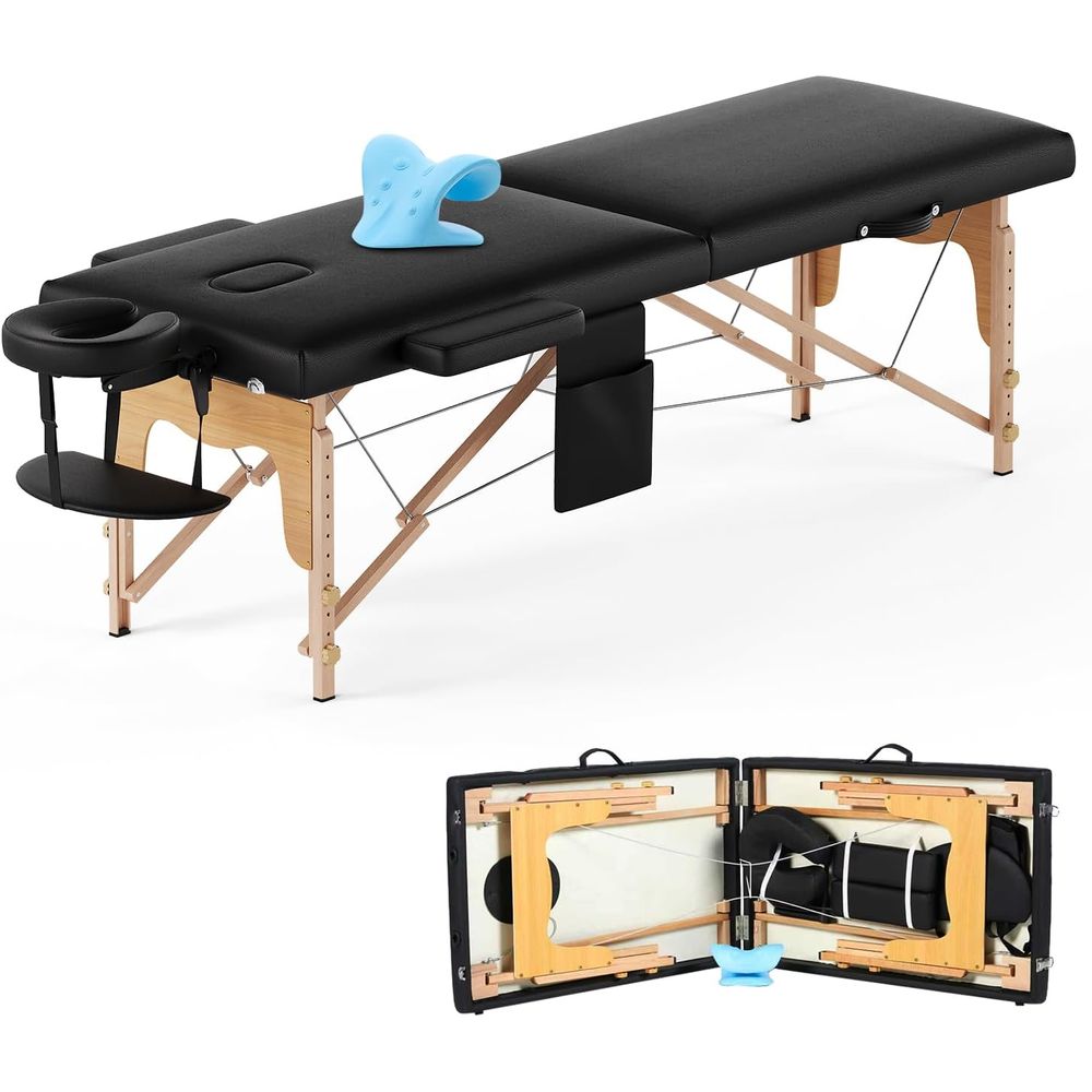 Eyelash Extension Or Extensions - Portable Massage Table with Stretcher, Adjustable