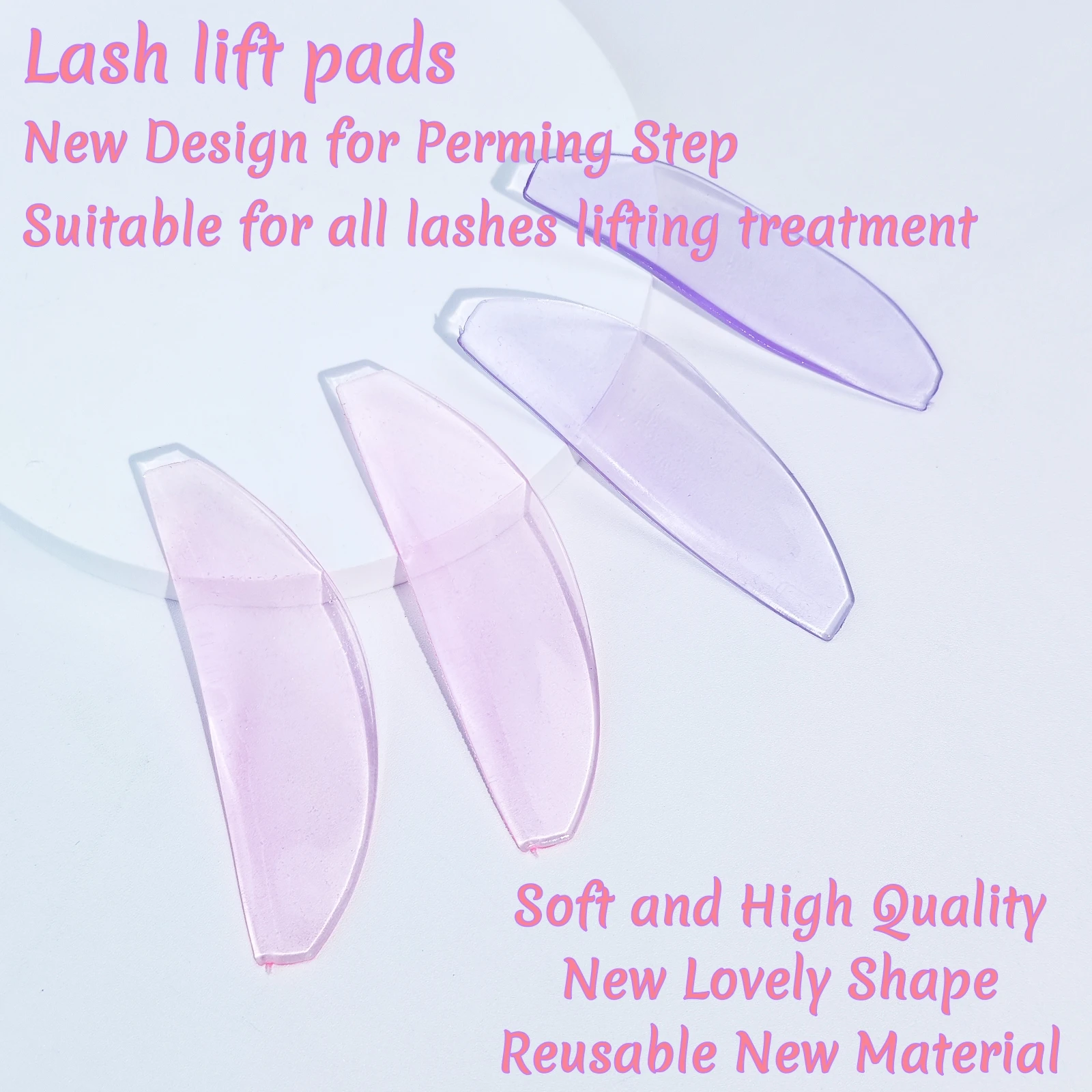 Eyelash Extension Or Extensions - 1 pair softening lash lift pads,