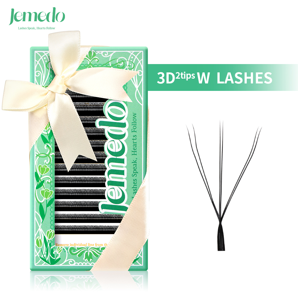 Eyelash Extension Double Volume - JEMEDO Double Tips 3DW Eyelash Extension