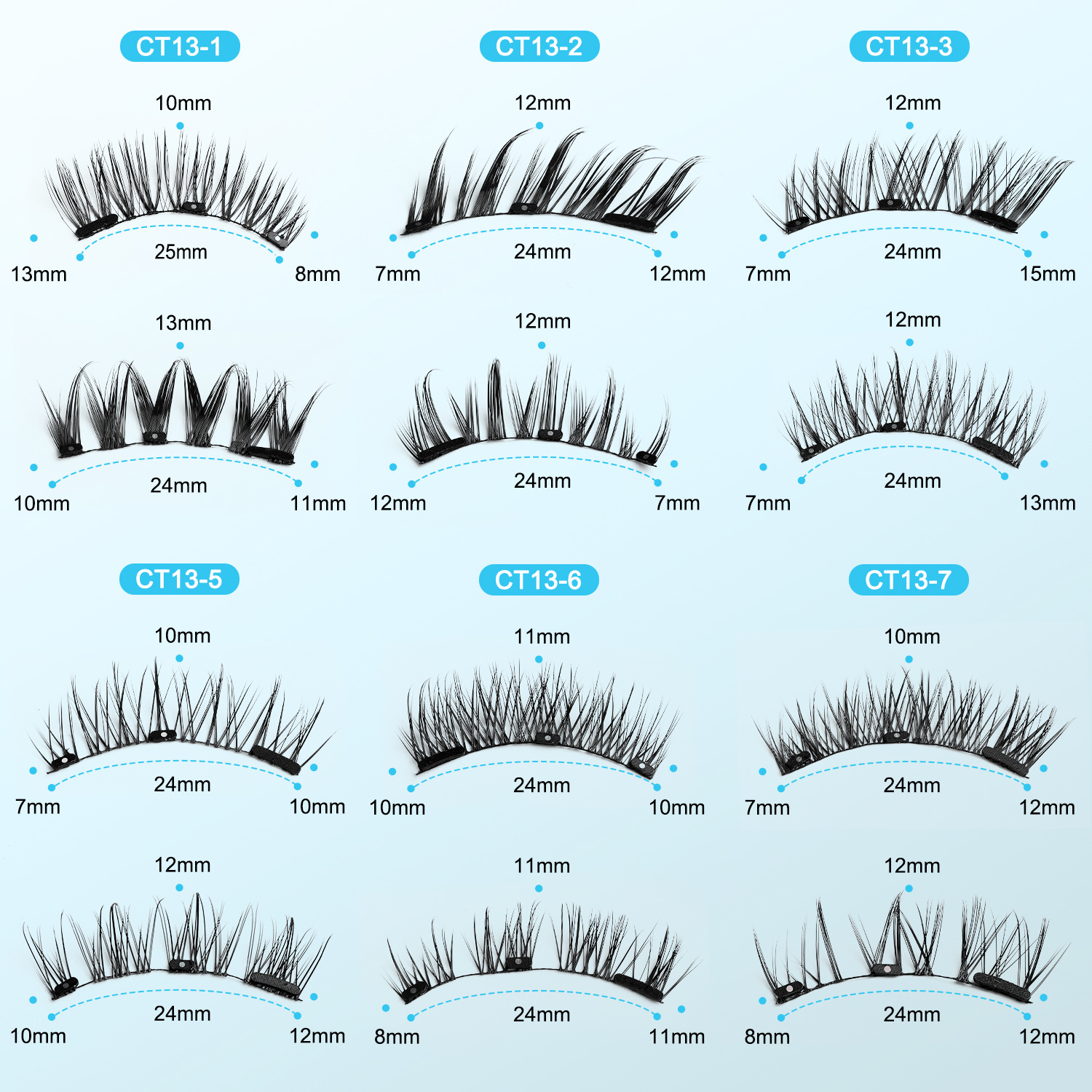 2Pairs Magnetic Eyelashes Thic – Eyelash Extension Uv Glue Bewertung und Preis
