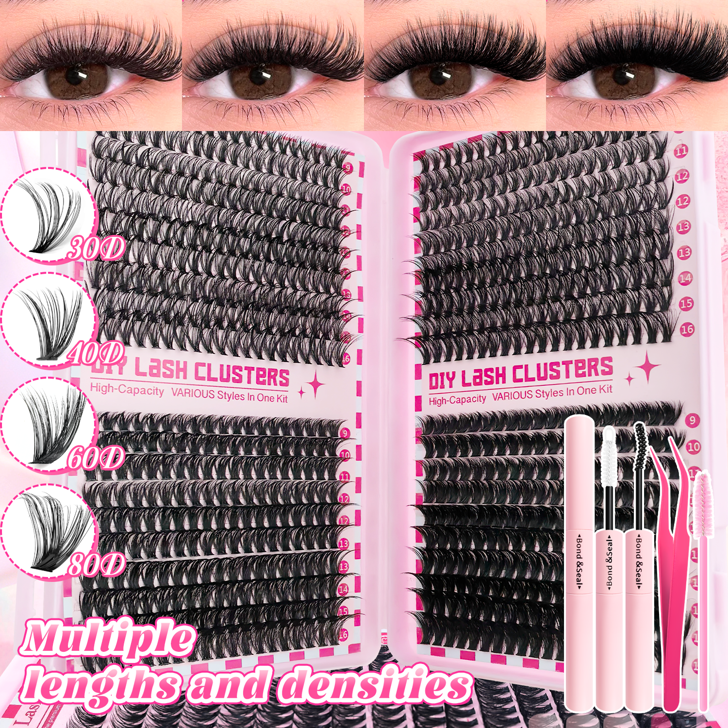 740/800PCS Eyelash Cluster Kit – Eyelash Extension Or Extensions Bewertung und Preis