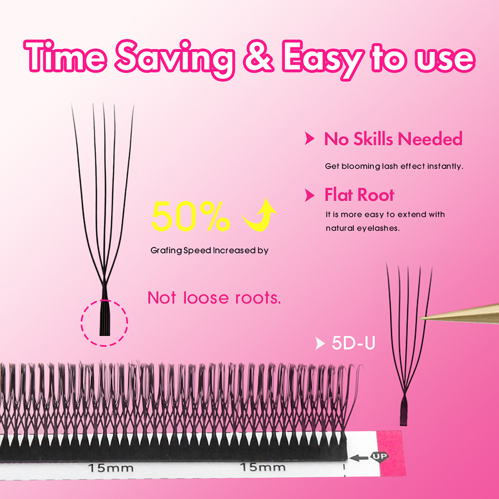 MASSCAKU C/D U Shaped 3D-10D T – Eyelash Extension Double Volume Bewertung und Preis