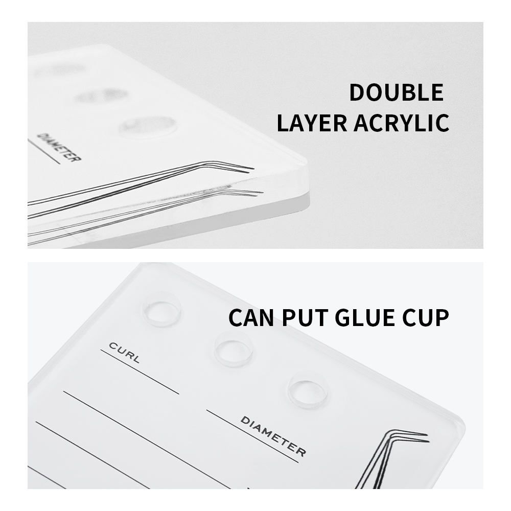 GAHAMACA Acrylic Lashes Holder – Eyelash Extension Usa Bewertung und Preis