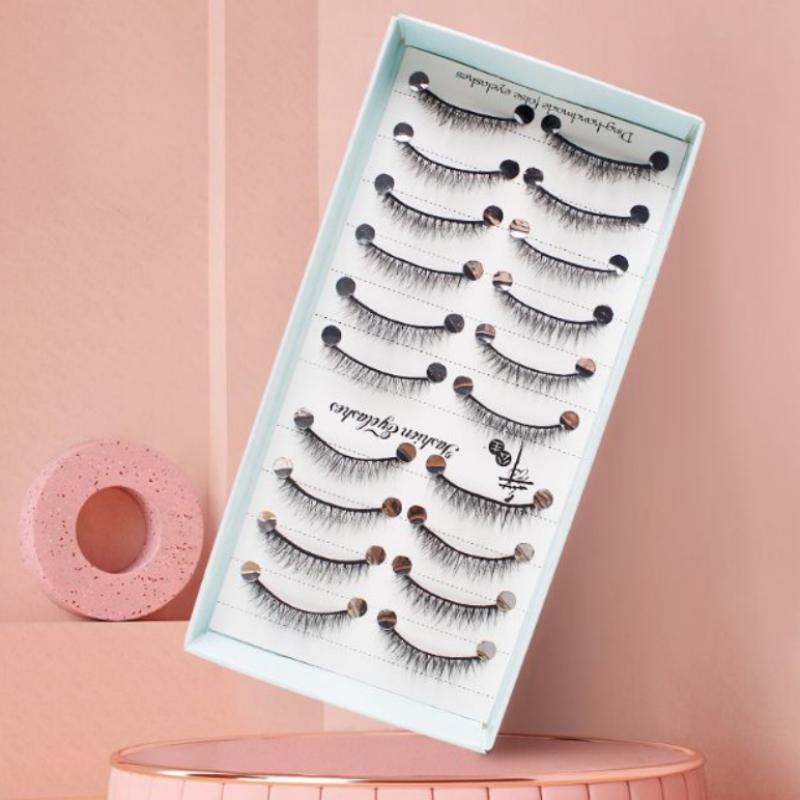 New 10 Pairs Natural Long Wisp – Eyelash Extension Cat Eye Wispy Bewertung und Preis