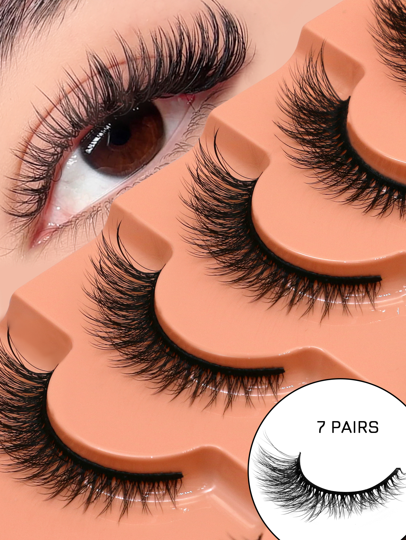 VELTRINAY Mink Lashes Fluffy 3 – Eyelash Extension Cat Eye Wispy Bewertung und Preis