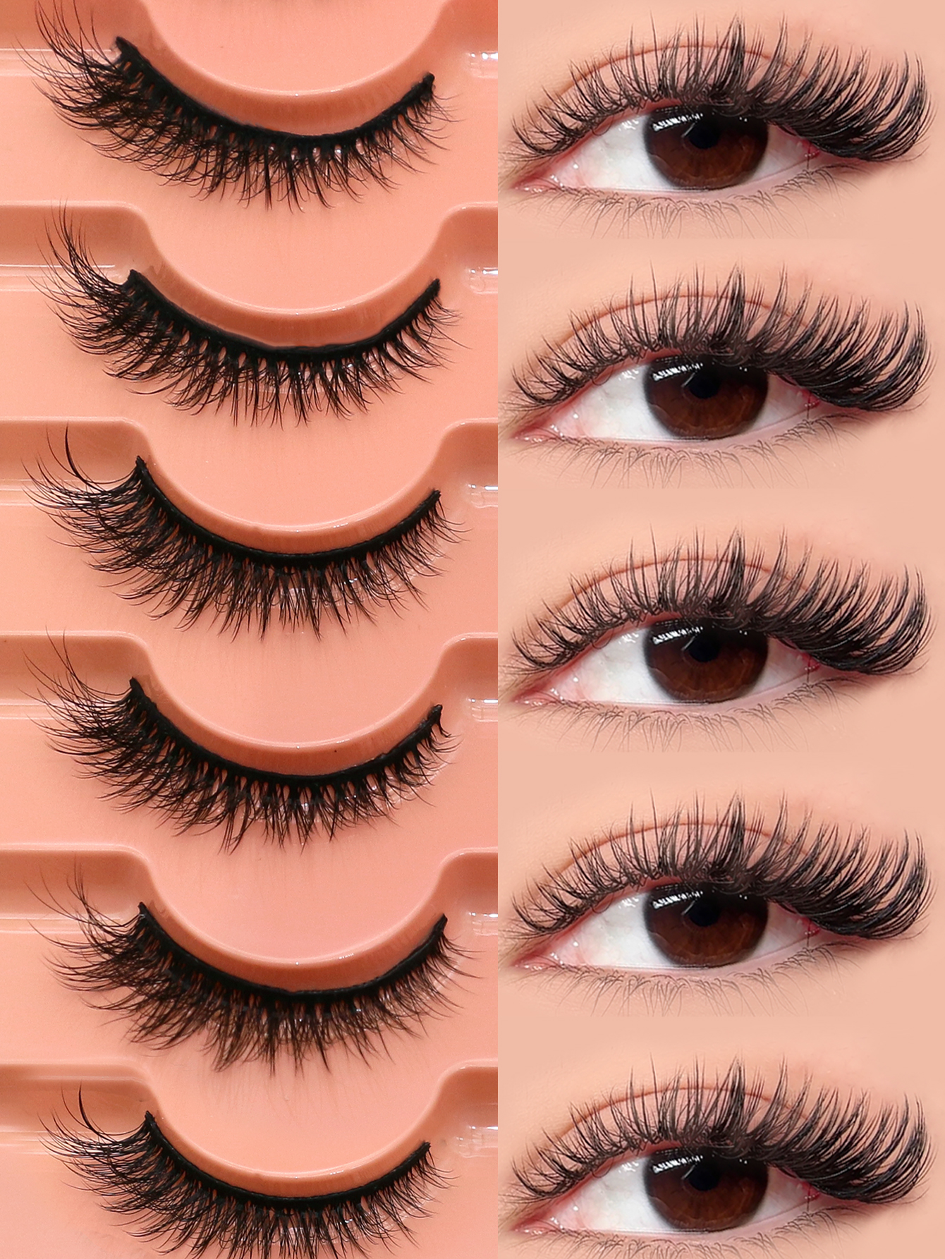 VELTRINAY Mink Lashes Fluffy 3 – Eyelash Extension Cat Eye Wispy Bewertung und Preis