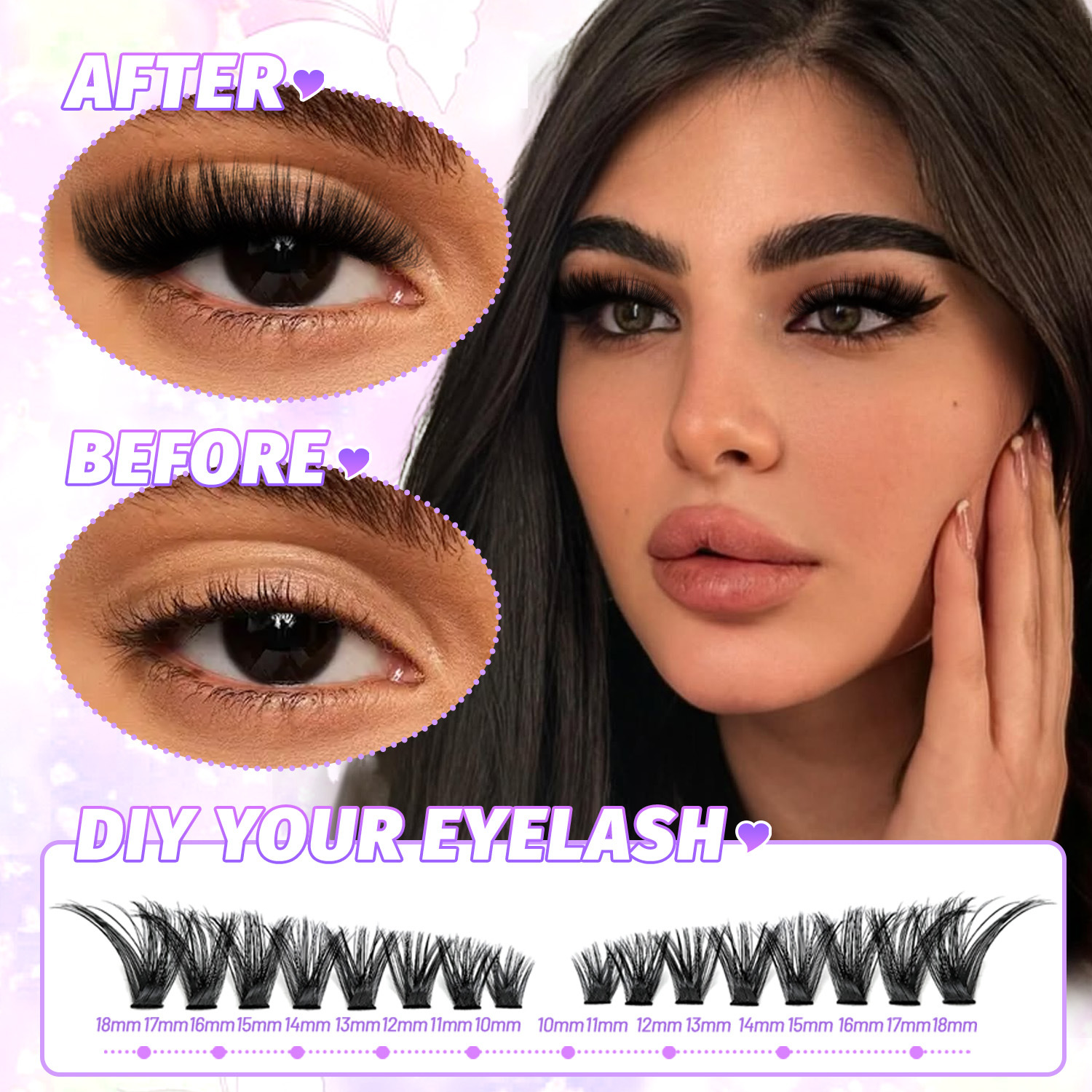 DIY False Eyelashes individual – Eyelash Extension Or Extensions Bewertung und Preis