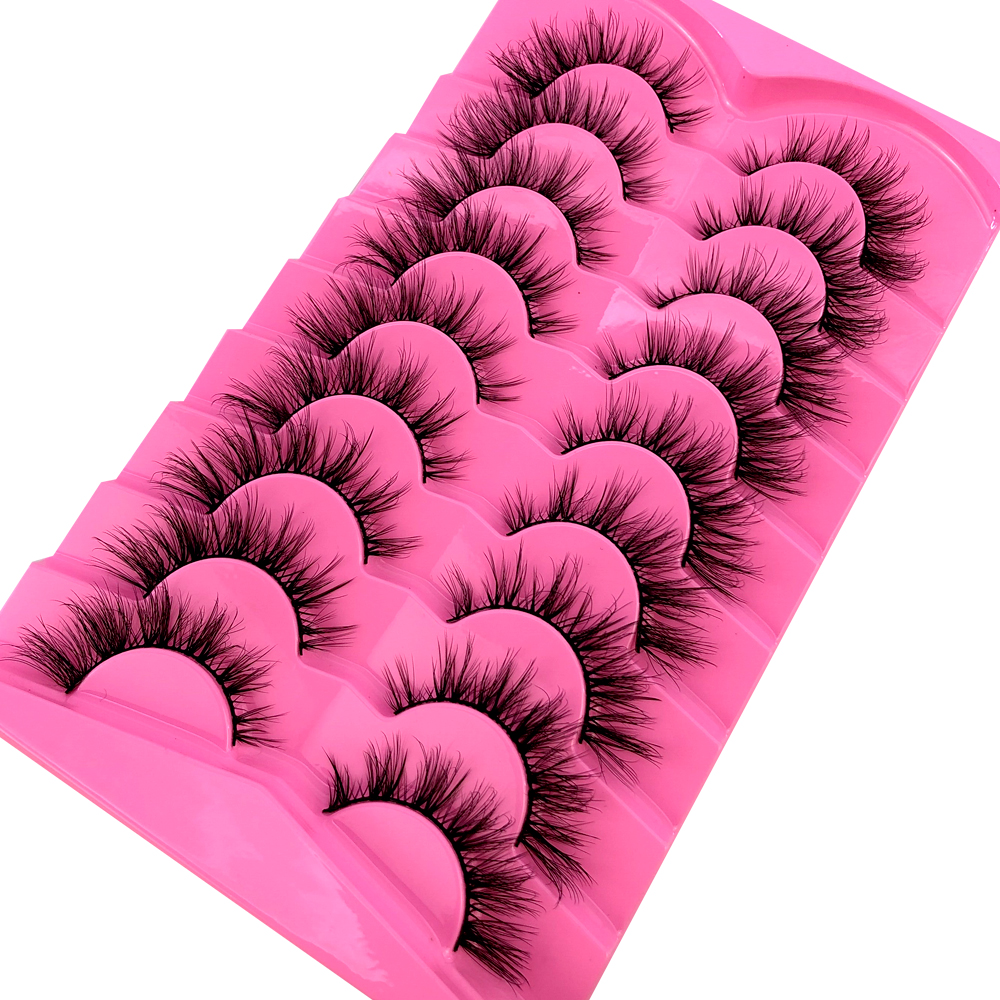 AMSDCN 5/9/10 Pairs Mink Lashe – Eyelash Extension Cat Eye Wispy Bewertung und Preis