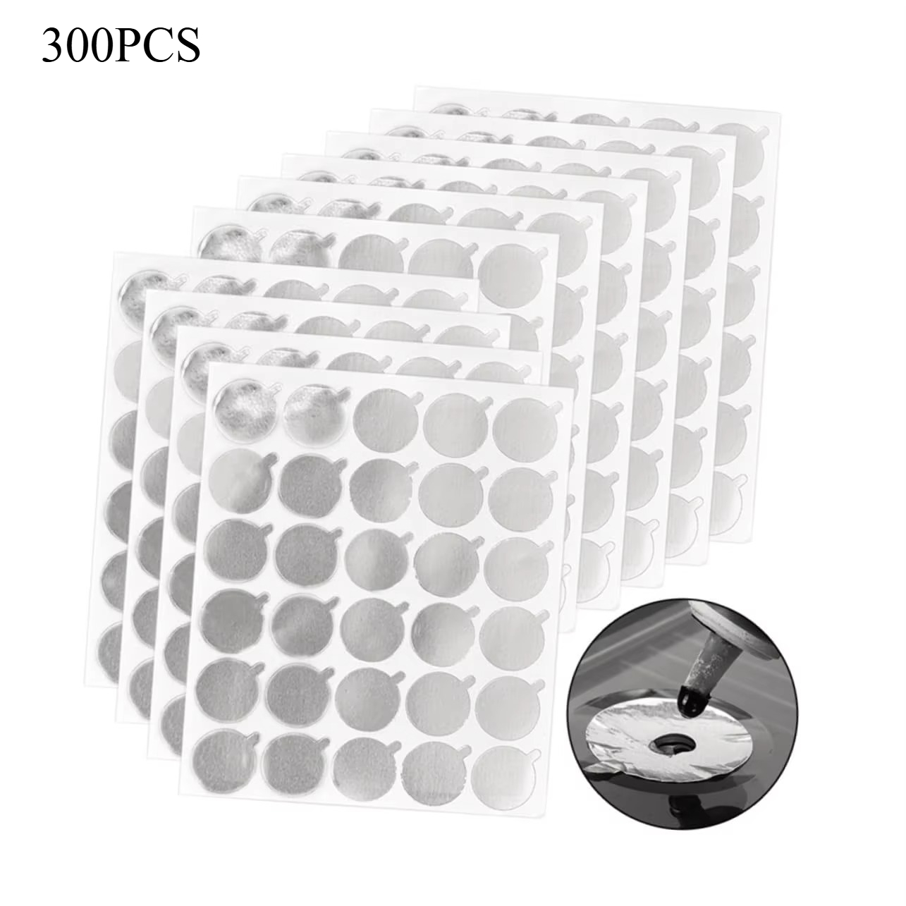 300pcs Foil Sticker Pads(10 Sh – Eyelash Extension Usa Bewertung und Preis