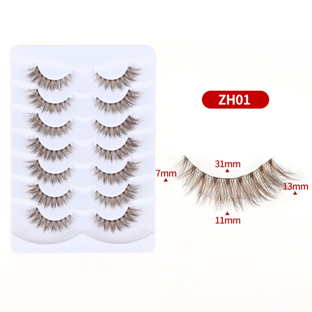 7 Pairs Simulation Eye Eyelash – Eyelash Extension Cat Eye Wispy Bewertung und Preis