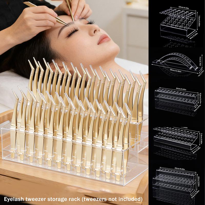 Tweezers Storage Box Multi-Hol – Eyelash Extension Salon Bewertung und Preis