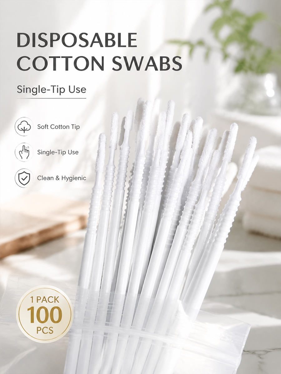 Disposable Long Cotton Swabs E – Eyelash Extension Salon Bewertung und Preis