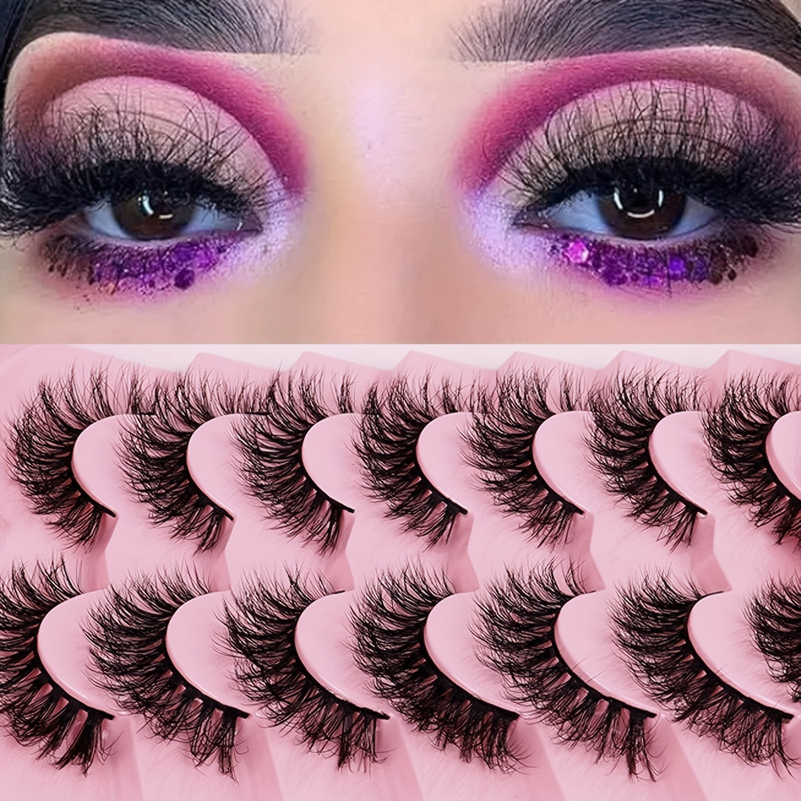 Mink Lashes Natural Look False – Eyelash Extension Cat Eye Wispy Bewertung und Preis