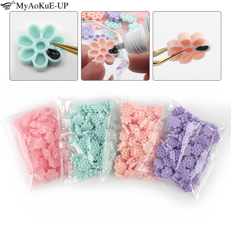 100pcs Eyelash Extension Glue  – Eyelash Extension Usa Bewertung und Preis