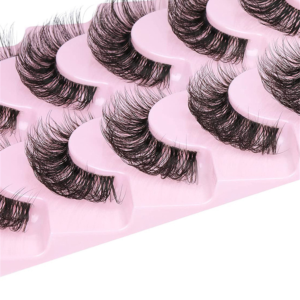 10 Pairs False Eyelashes 6D Su – Eyelash Extension Cat Eye Wispy Bewertung und Preis