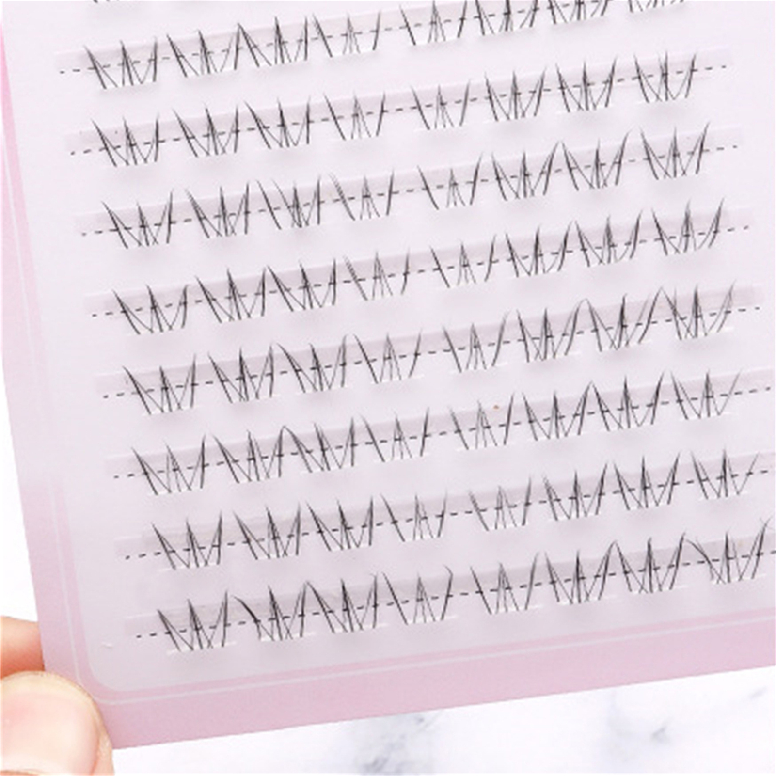 10 Rows False Eyelashes Air Lo – Eyelash Extension Uv Glue Bewertung und Preis