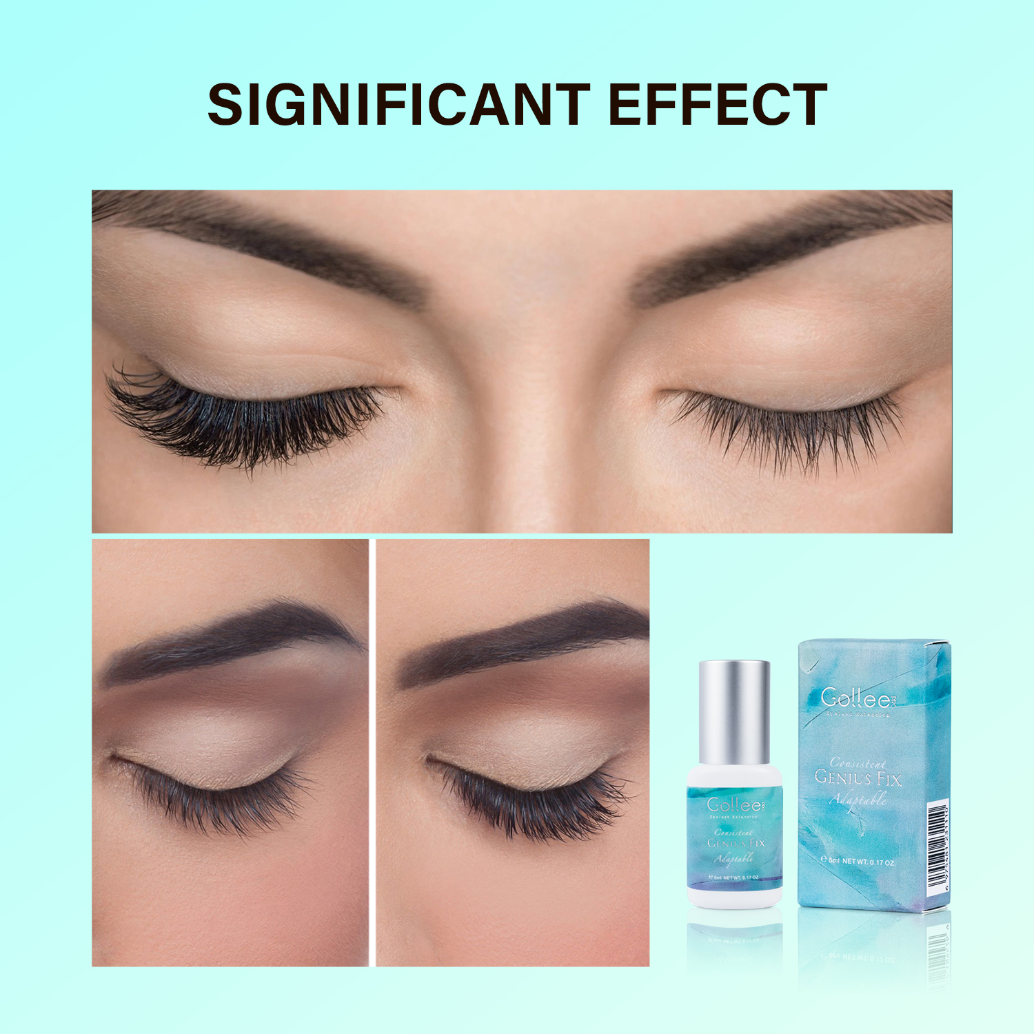 Gollee 0.5s Global Adaptabilit – Eyelash Extension Glue For Sensitive Eyes Bewertung und Preis