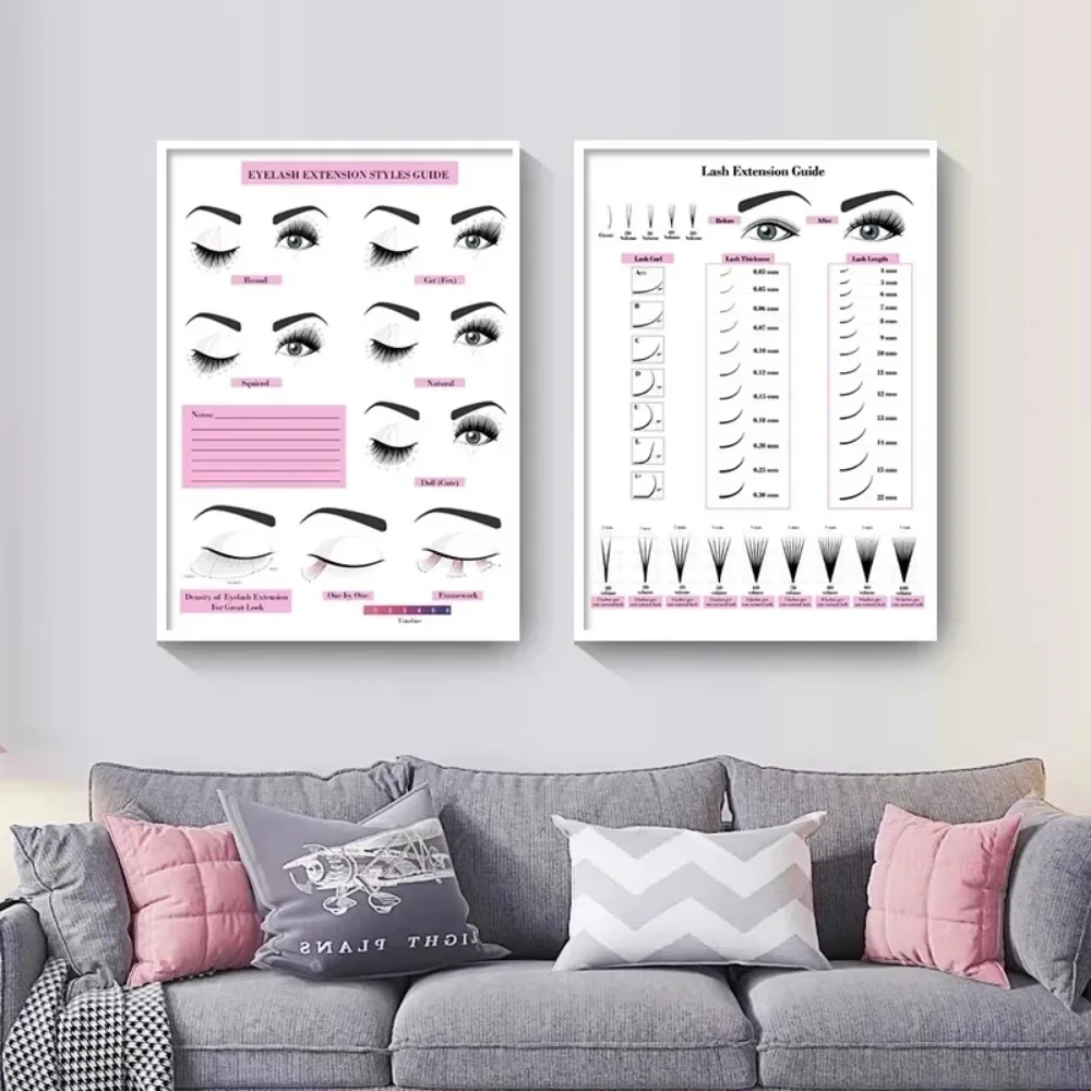 Canvas Painting HD Print Wall  – Eyelash Extension Salon Bewertung und Preis
