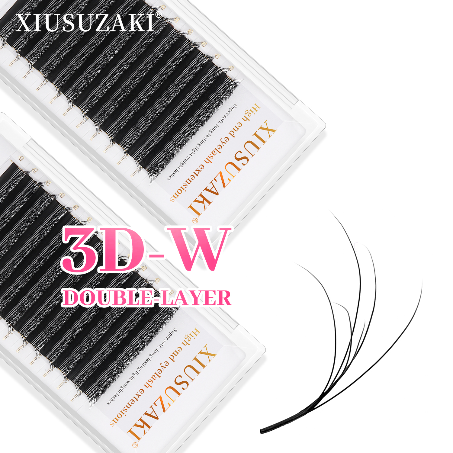 XIUSUZAKI Double Layers 3DW La – Eyelash Extension Double Volume Bewertung und Preis