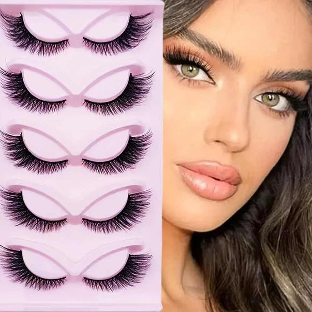 5 Pairs Cat Eye Lashes Wispy F – Eyelash Extension Cat Eye Wispy Bewertung und Preis