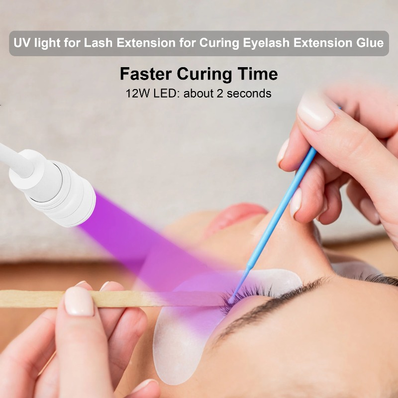 UV Eyelash Lamp Grafting Exten – Eyelash Extension Uv Glue Bewertung und Preis