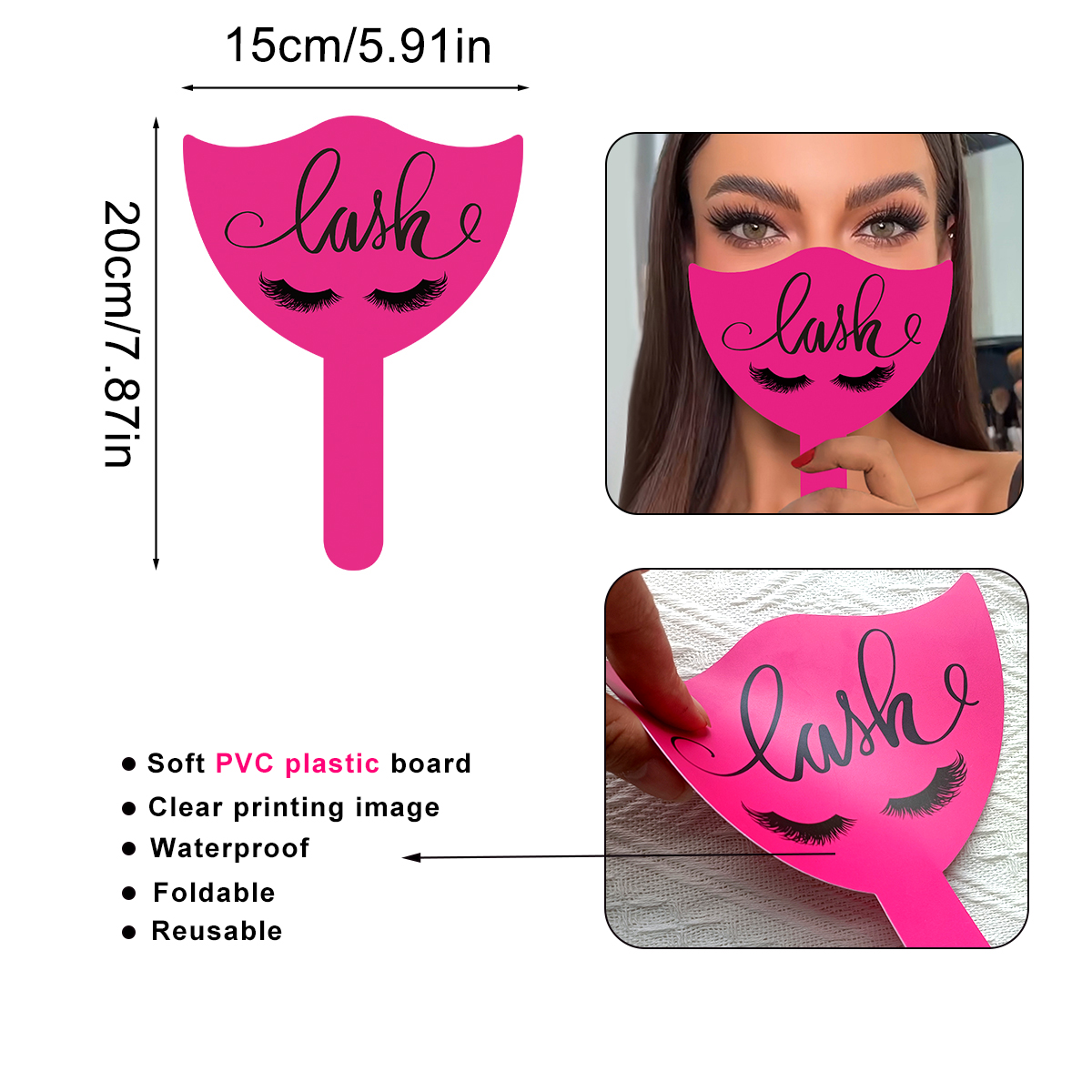 2Pcs Eyelash Technician Photo  – Eyelash Extension Salon Bewertung und Preis