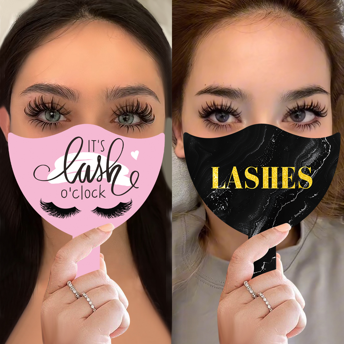 2Pcs Eyelash Technician Photo  – Eyelash Extension Salon Bewertung und Preis