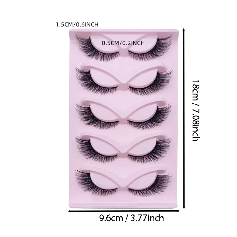 5 Pairs Cat Eye Lashes Wispy F – Eyelash Extension Cat Eye Wispy Bewertung und Preis