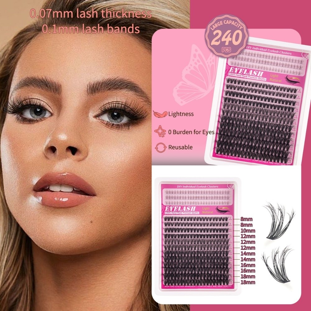 8-18mm Length False Eyelashes  – Eyelash Extension Or Extensions Bewertung und Preis