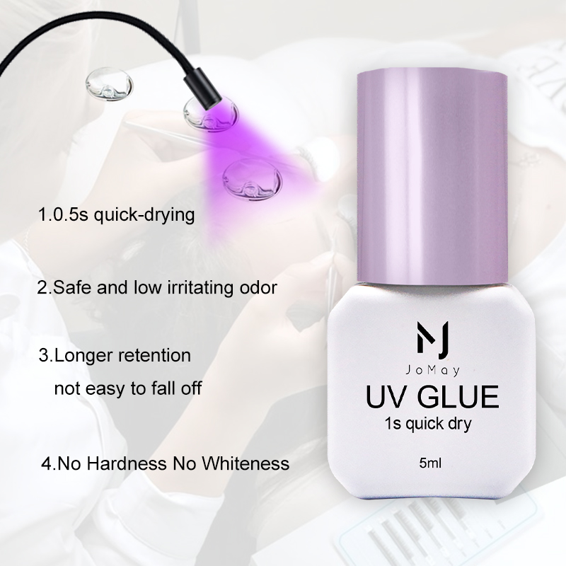 JOMAY UV Glue 0.5S Eyelash Glu – Eyelash Extension Glue For Sensitive Eyes Bewertung und Preis
