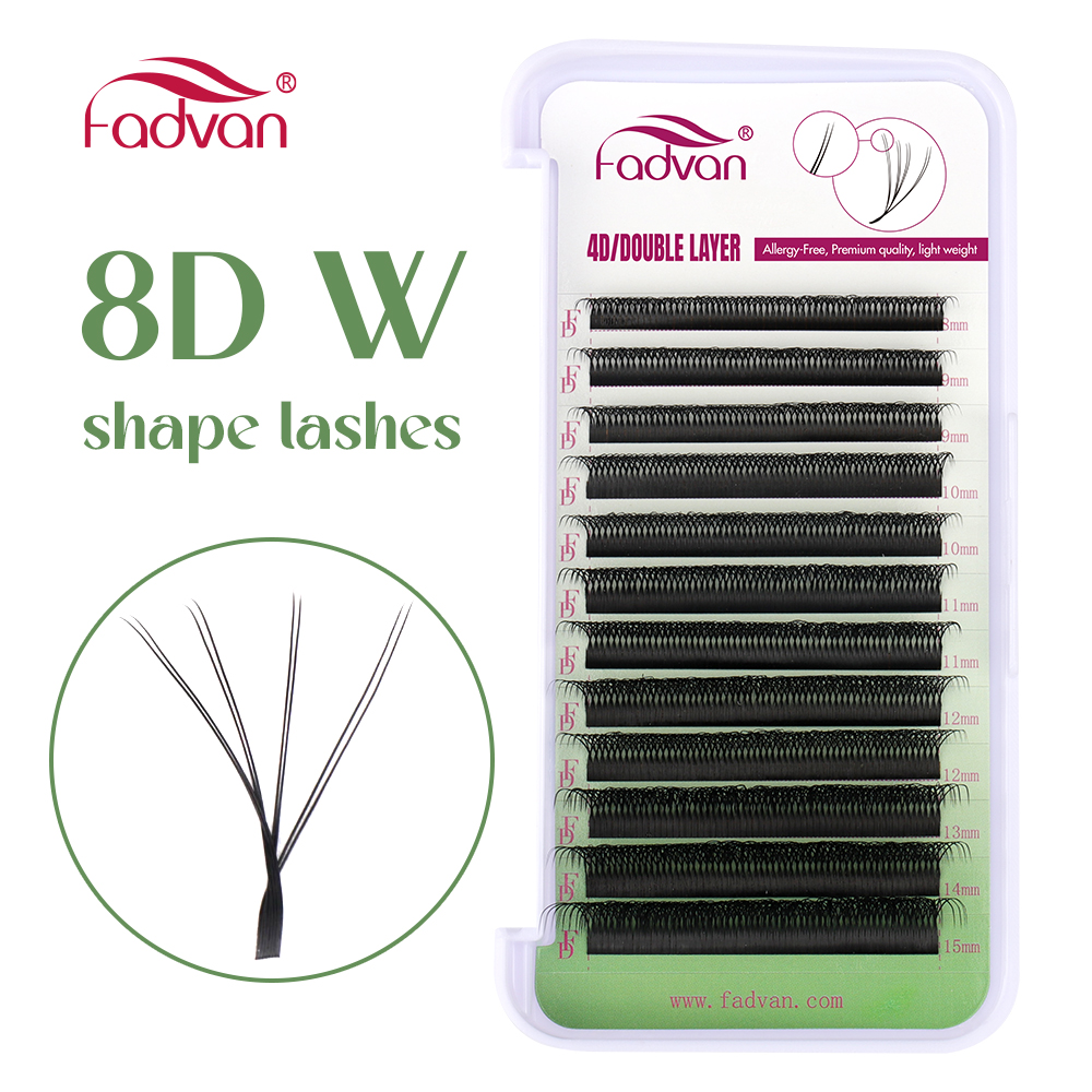 FADVAN 8D W Double Layers 4D W – Eyelash Extension Double Volume Bewertung und Preis