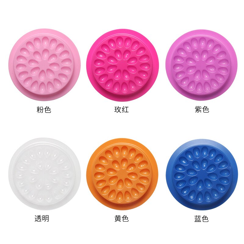 100pcs Eyelash Glue Holder Eye – Eyelash Extension Uv Glue Bewertung und Preis