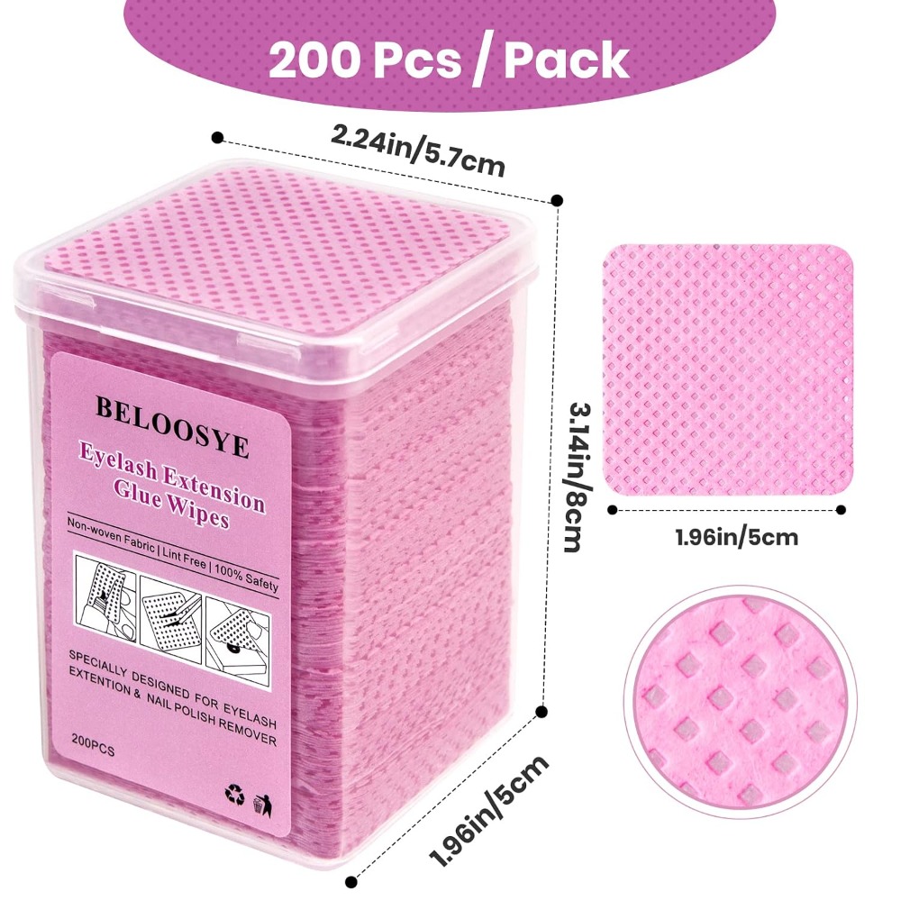 400 Pieces Lint Free Nail Poli – Eyelash Extension Salon Bewertung und Preis
