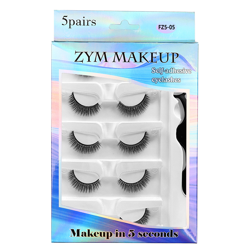 5 Pairs Glue-free Self-adhesiv – Eyelash Extension Uv Glue Bewertung und Preis