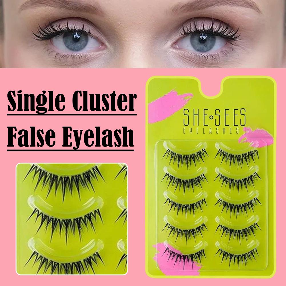 Natural Cluster False Eyelashe – Eyelash Extension Cat Eye Wispy Bewertung und Preis