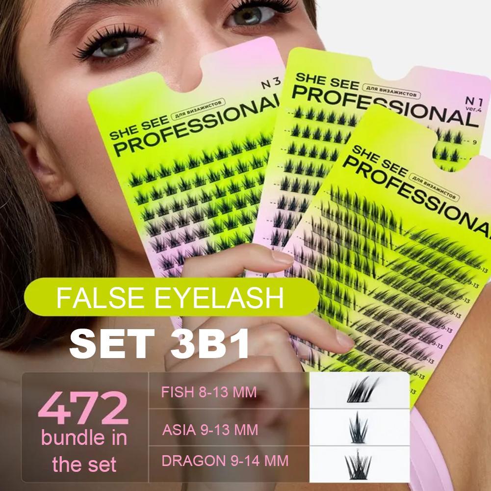 Natural Cluster False Eyelashe – Eyelash Extension Cat Eye Wispy Bewertung und Preis