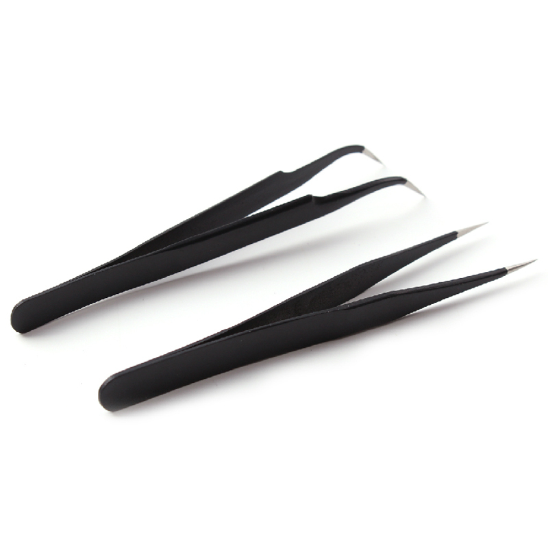 1Pc Stainless Steel Tweezers f – Eyelash Extension Or Extensions Bewertung und Preis