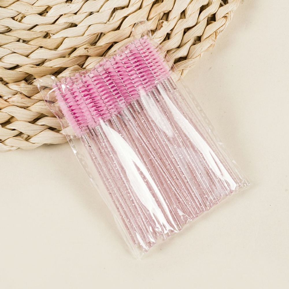 50-100PCS Crystal Eyelash Brus – Eyelash Extension Salon Bewertung und Preis