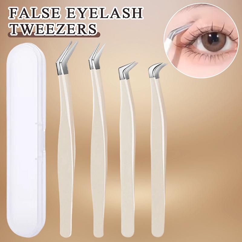 ●False Eyelash Tweezers With S – Eyelash Extension Salon Bewertung und Preis