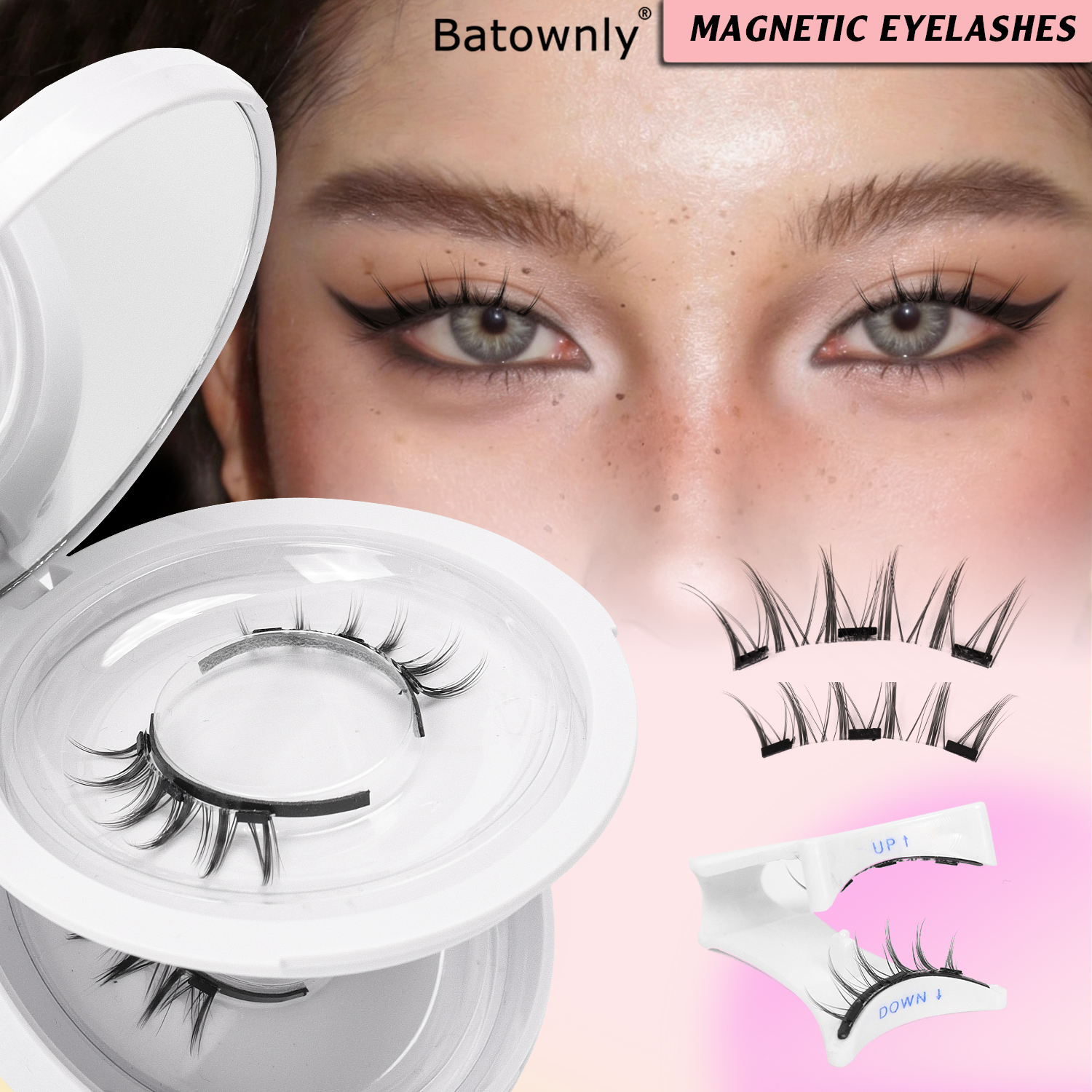 2 Pairs of Magnetic Eyelashes, – Eyelash Extension Glue For Sensitive Eyes Bewertung und Preis