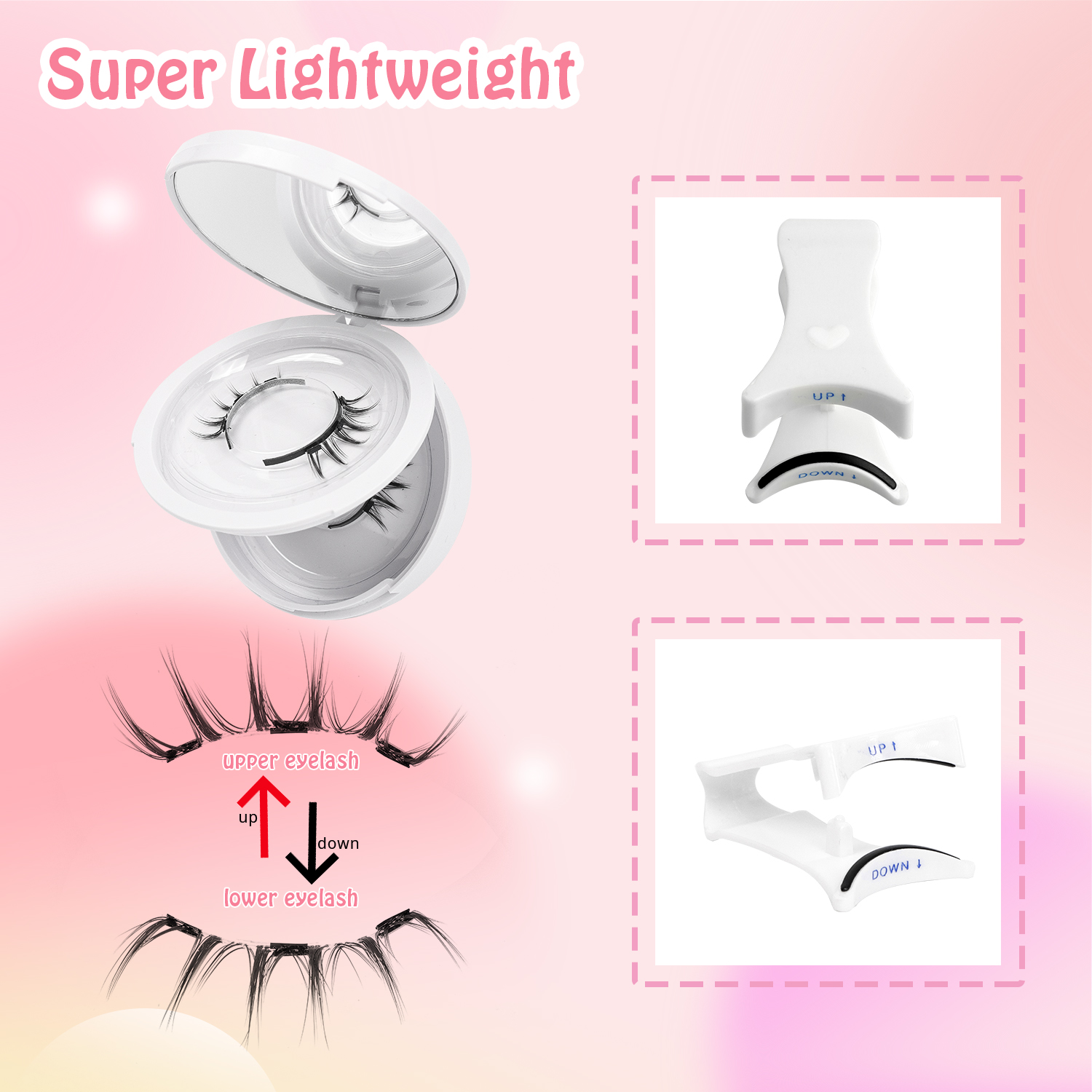 2 Pairs of Magnetic Eyelashes, – Eyelash Extension Glue For Sensitive Eyes Bewertung und Preis