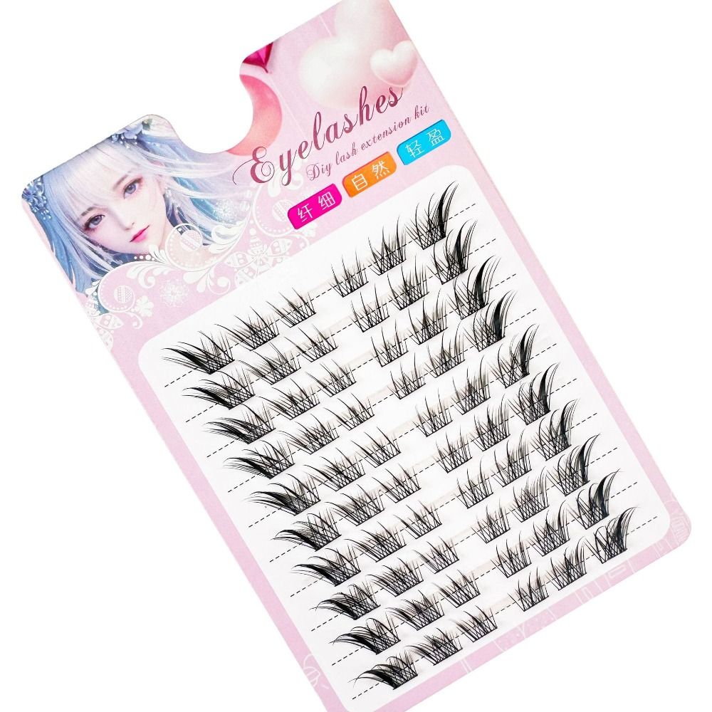 Women Beauty 3D Cat Eye Cluste – Eyelash Extension Cat Eye Wispy Bewertung und Preis