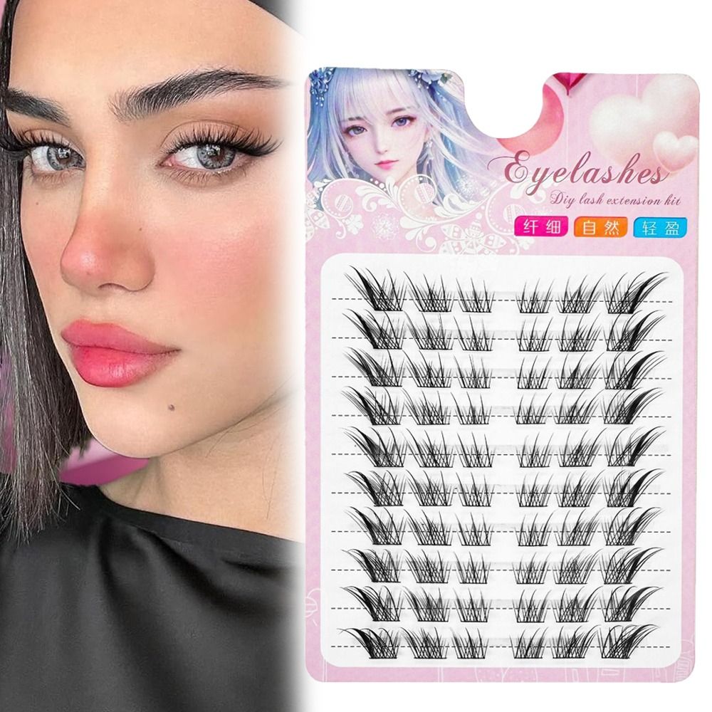 Women Beauty 3D Cat Eye Cluste – Eyelash Extension Cat Eye Wispy Bewertung und Preis